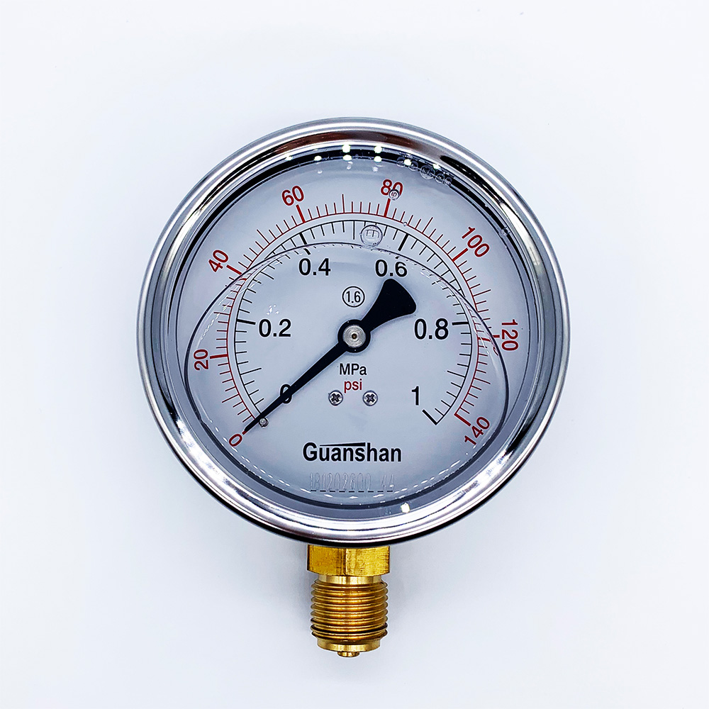 PG-L-04-4 Liquid Filled Pressure Gauge - Hydraulic Pressure Gauge
